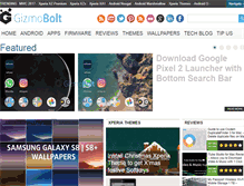 Tablet Screenshot of gizmobolt.com